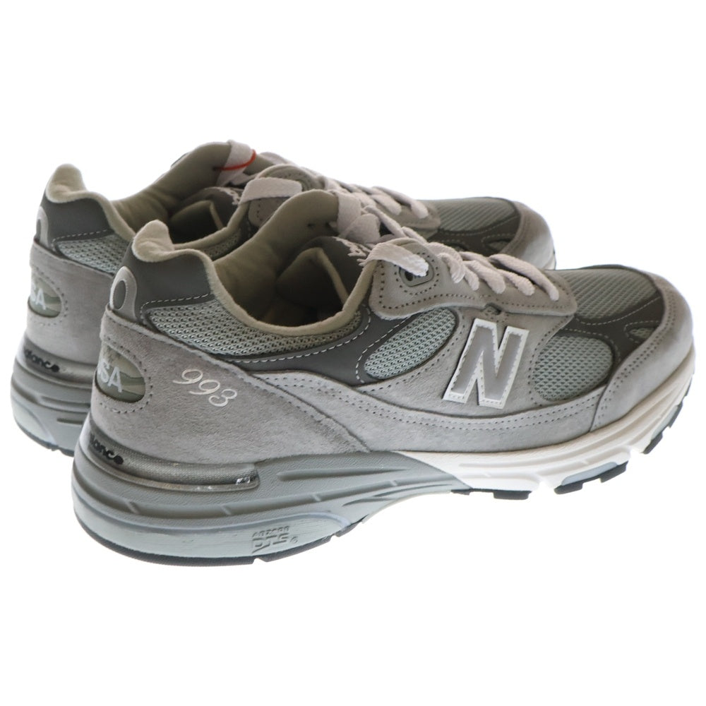 New Balance(ニューバランス) 993 Made in USA MR993GL Sneakers ロゴ スウェード ローカットスニーカー グレー US8/26cm