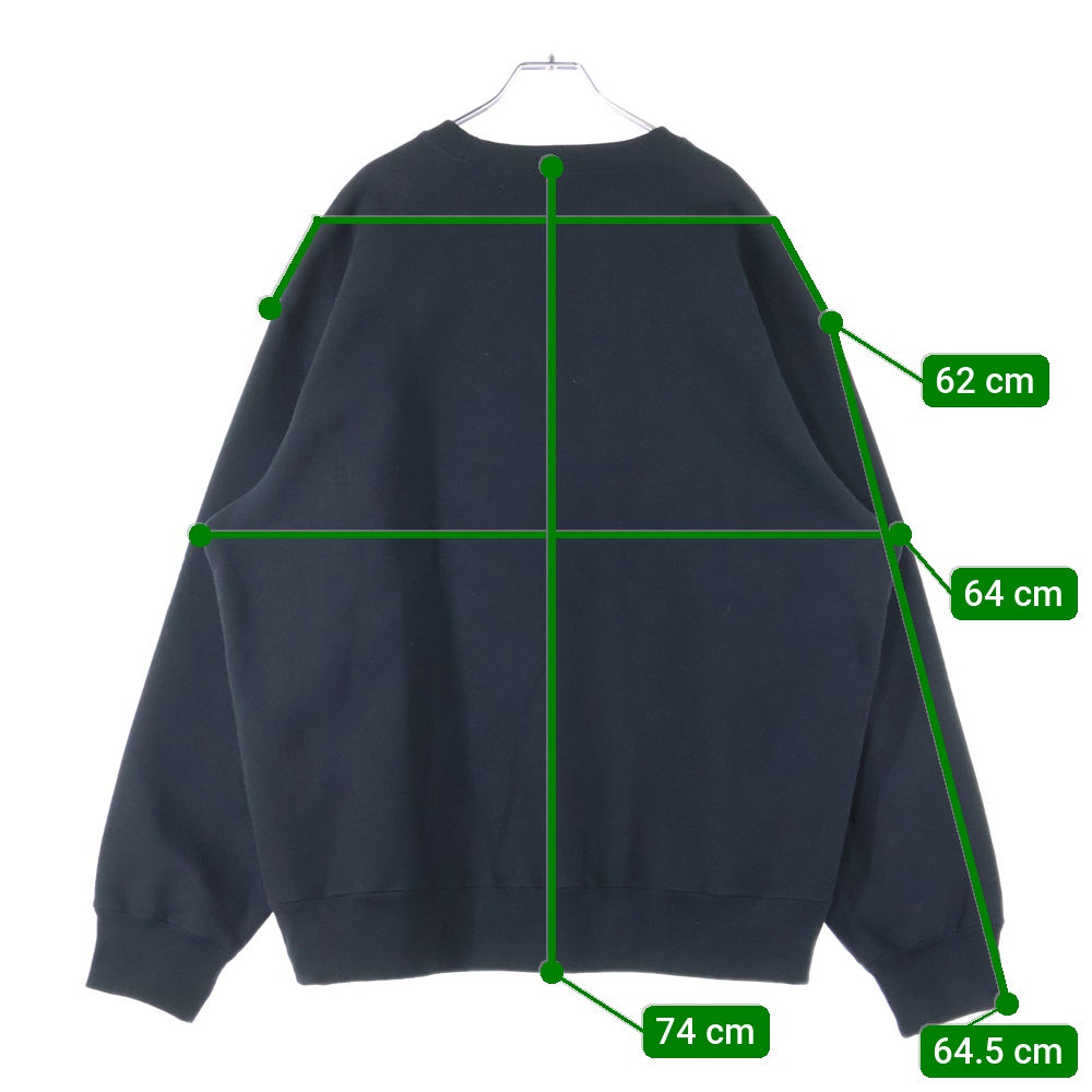 SUPREME(シュプリーム) 22AW Box Logo Crewneck ボックスロゴ クルーネックスウェットトレーナー ブラック/レッド