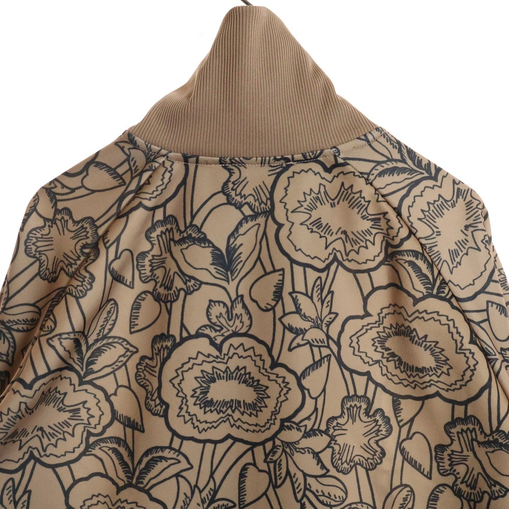 Onitsuka Tiger(オニツカタイガー) Logo Patch TRACK TOP 2183B517 ロゴパッチ 総柄 トラックジャケット ブラウン/ブラック