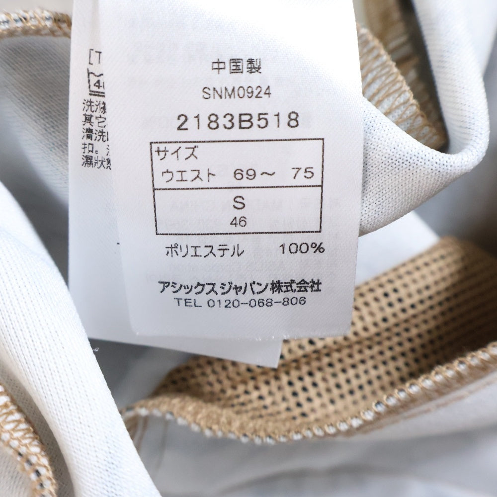Onitsuka Tiger(オニツカタイガー) Logo Patch TRACK PANTS 2183B518 ロゴパッチ 総柄 トラックパンツ ブラウン/ブラック