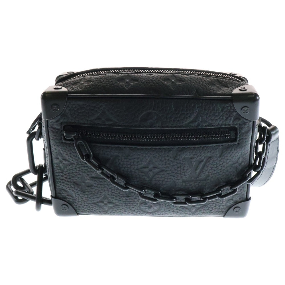 LOUIS VUITTON(ルイヴィトン) ミニ ソフトトランク モノグラムトリヨン ノワール ショルダーバッグ M55702