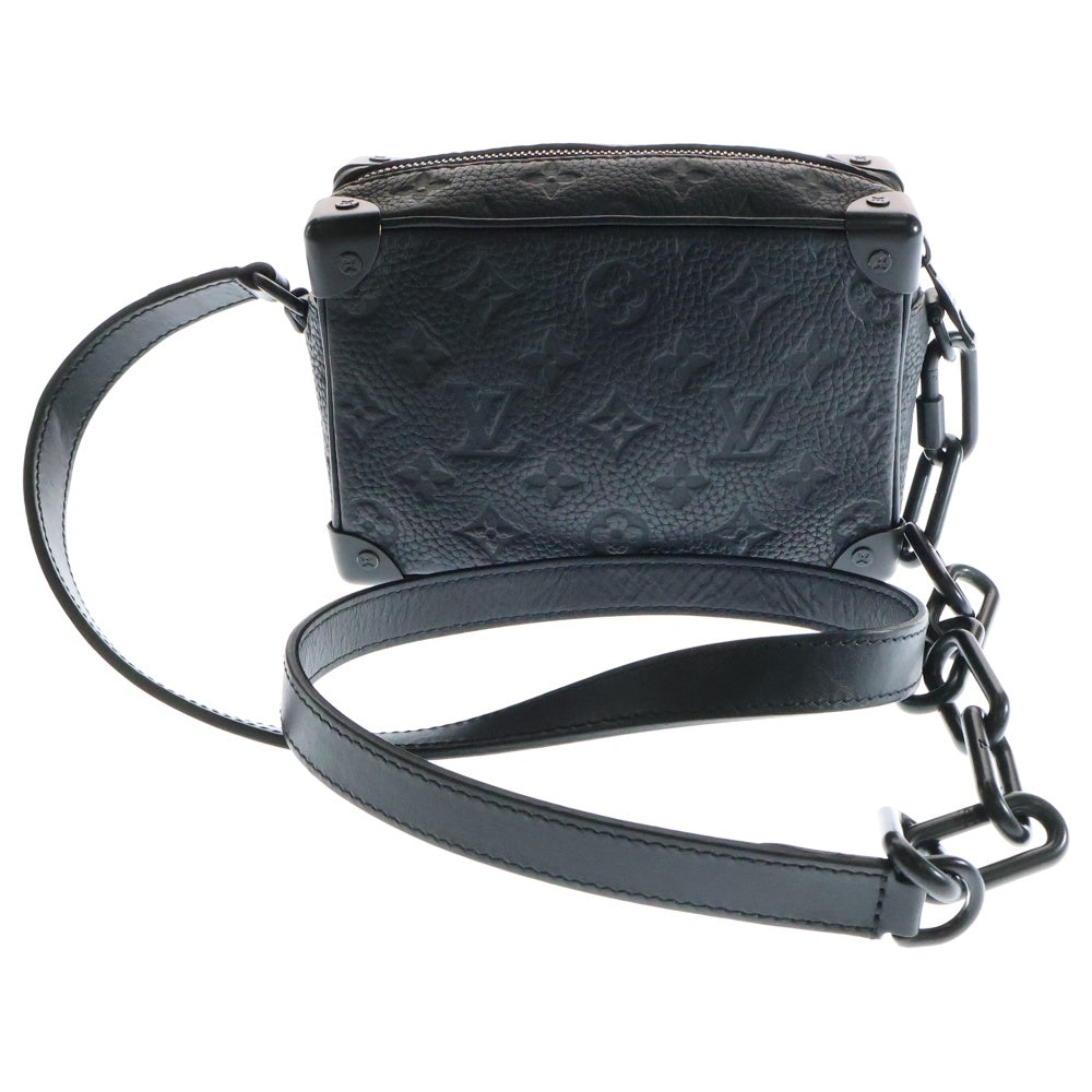 LOUIS VUITTON(ルイヴィトン) ミニ ソフトトランク モノグラムトリヨン ノワール ショルダーバッグ M55702