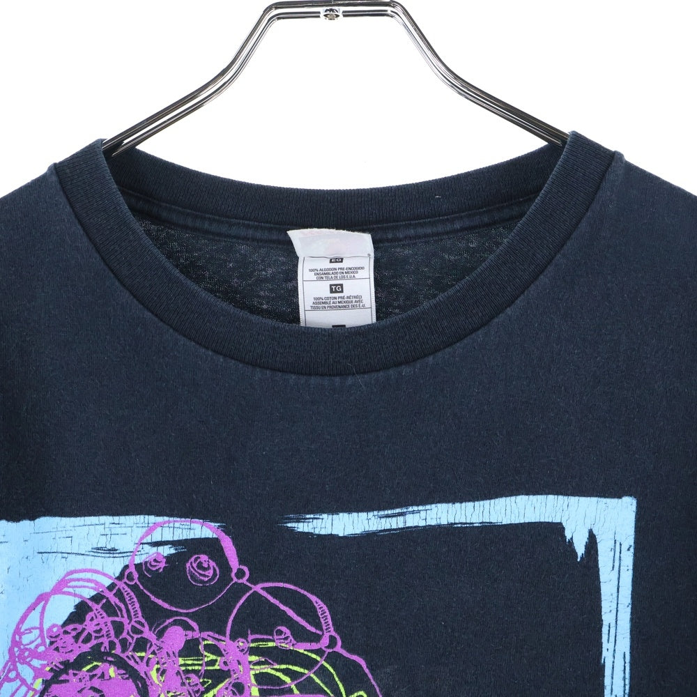 VINTAGE(ヴィンテージ) 00s FROM FIRST LAST F.F.T.L CONCERT T-SHIRT FRUIT OF THE LOOMタグ フロムファースト トゥラスト クルーネック半袖カットソー ブラック