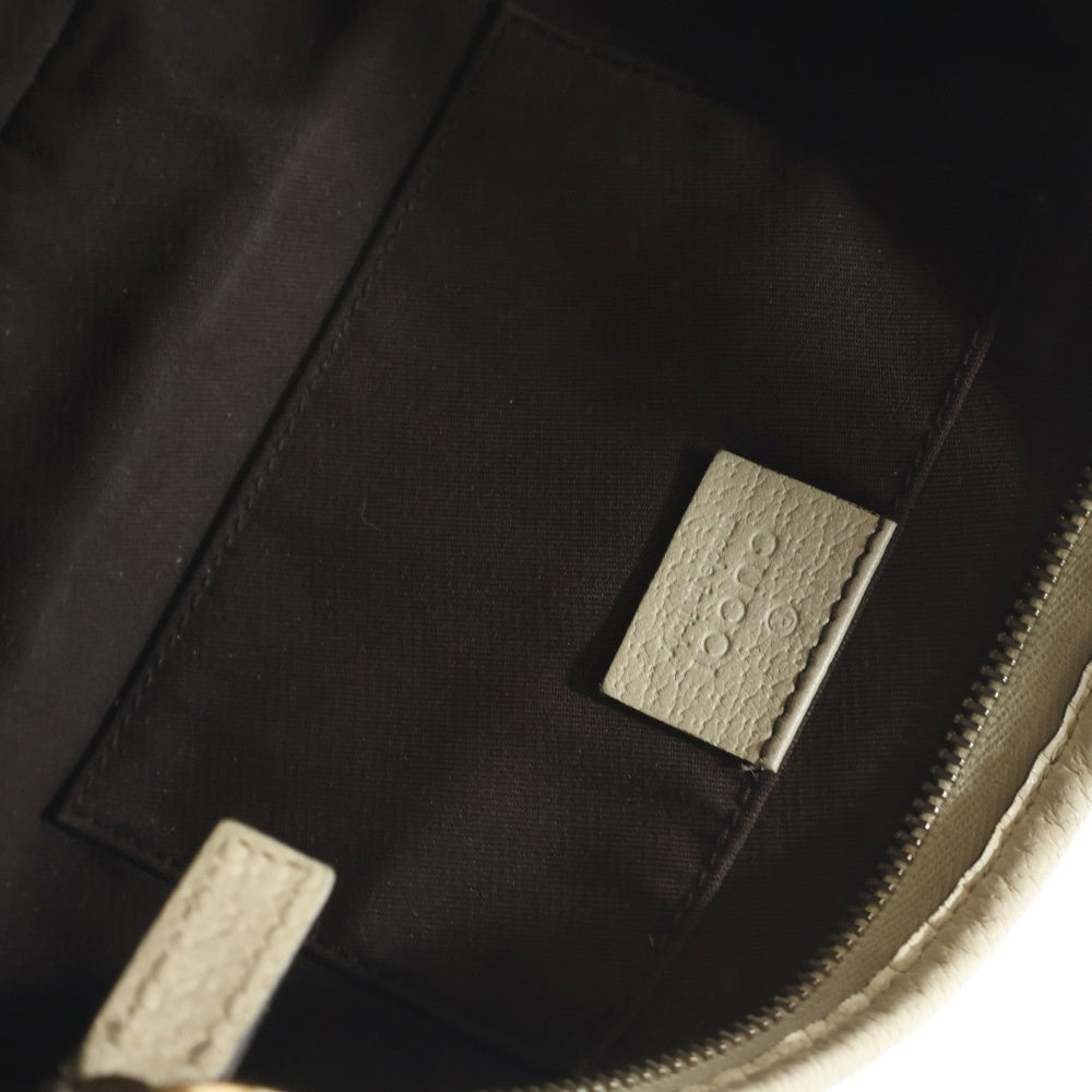 GUCCI(グッチ) アビー GGキャンバス ハンドバッグ ベージュ 130939