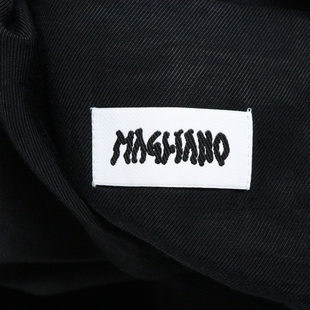 MAGLIANO(マリアーノ) A Big Monopetto Oversized Blazer A ビッグ シングルブレスト オーバーサイズ ブレザー テーラードジャケット ブラック R78013607
