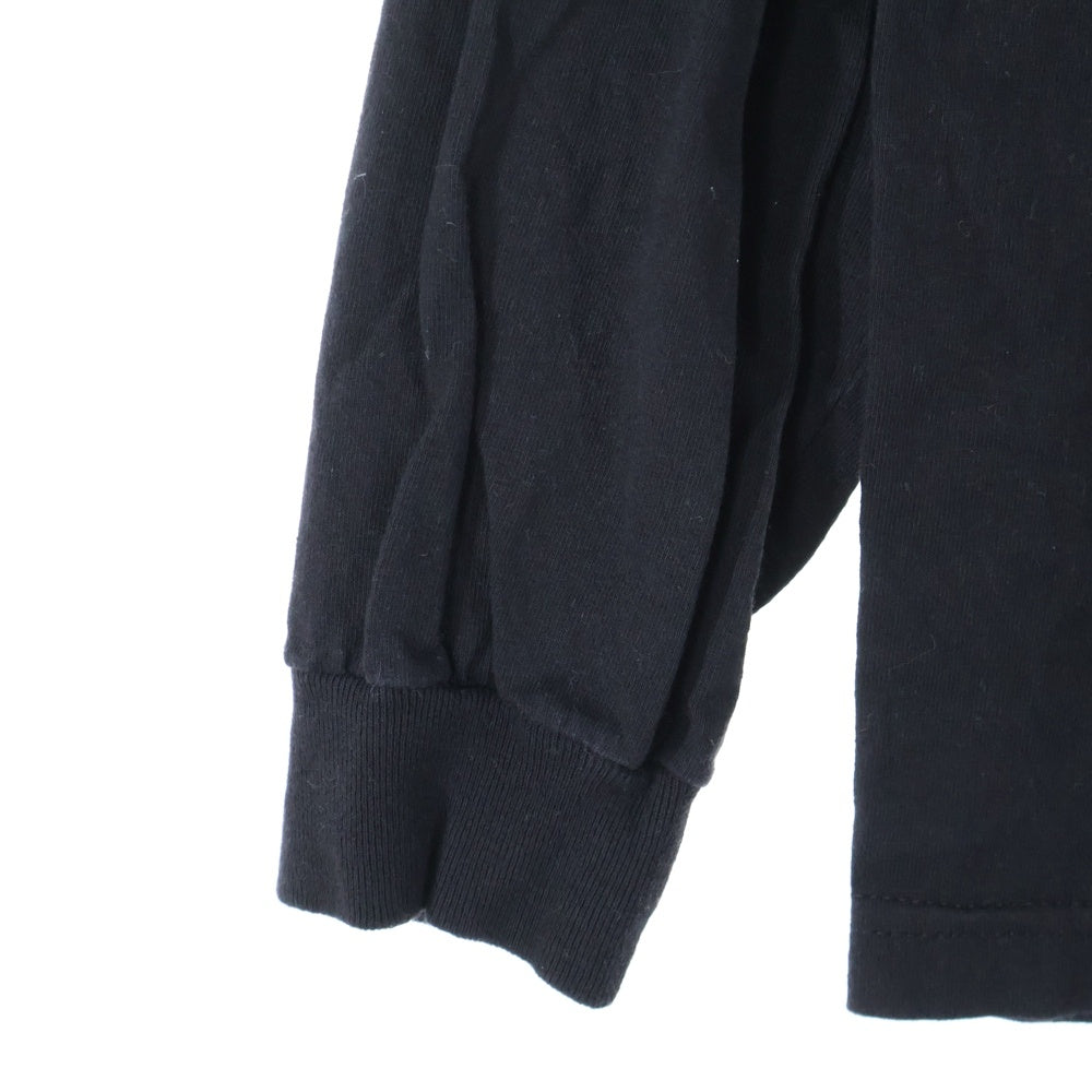 CHALLENGER(チャレンジャー) END WAR L/S TEE 201MT-1300 エンド ウォー プリント クルーネック長袖Tシャツカットソー ロングスリーブ ロンT ブラック