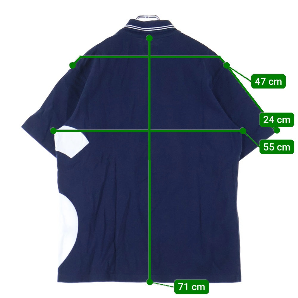 SUPREME(シュプリーム) 19SS S Logo Polo Sロゴ半袖ポロシャツ ネイビー