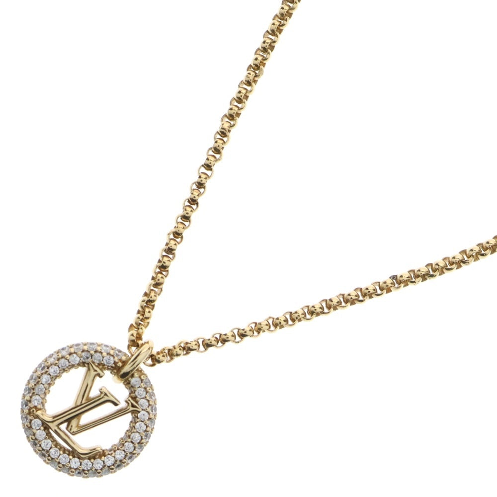 LOUIS VUITTON(ルイヴィトン) コリエ ルイーズバイナイト チェーンネックレス ゴールド M00759