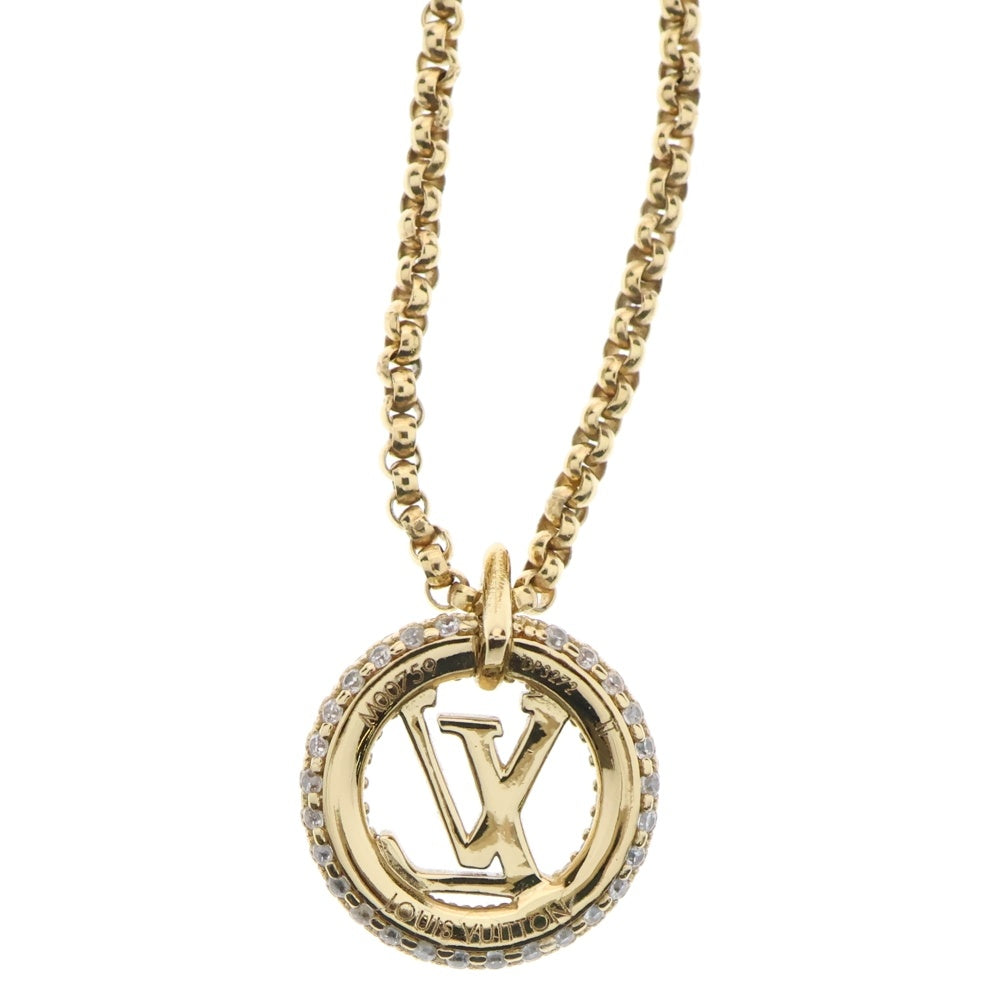 LOUIS VUITTON(ルイヴィトン) コリエ ルイーズバイナイト チェーンネックレス ゴールド M00759