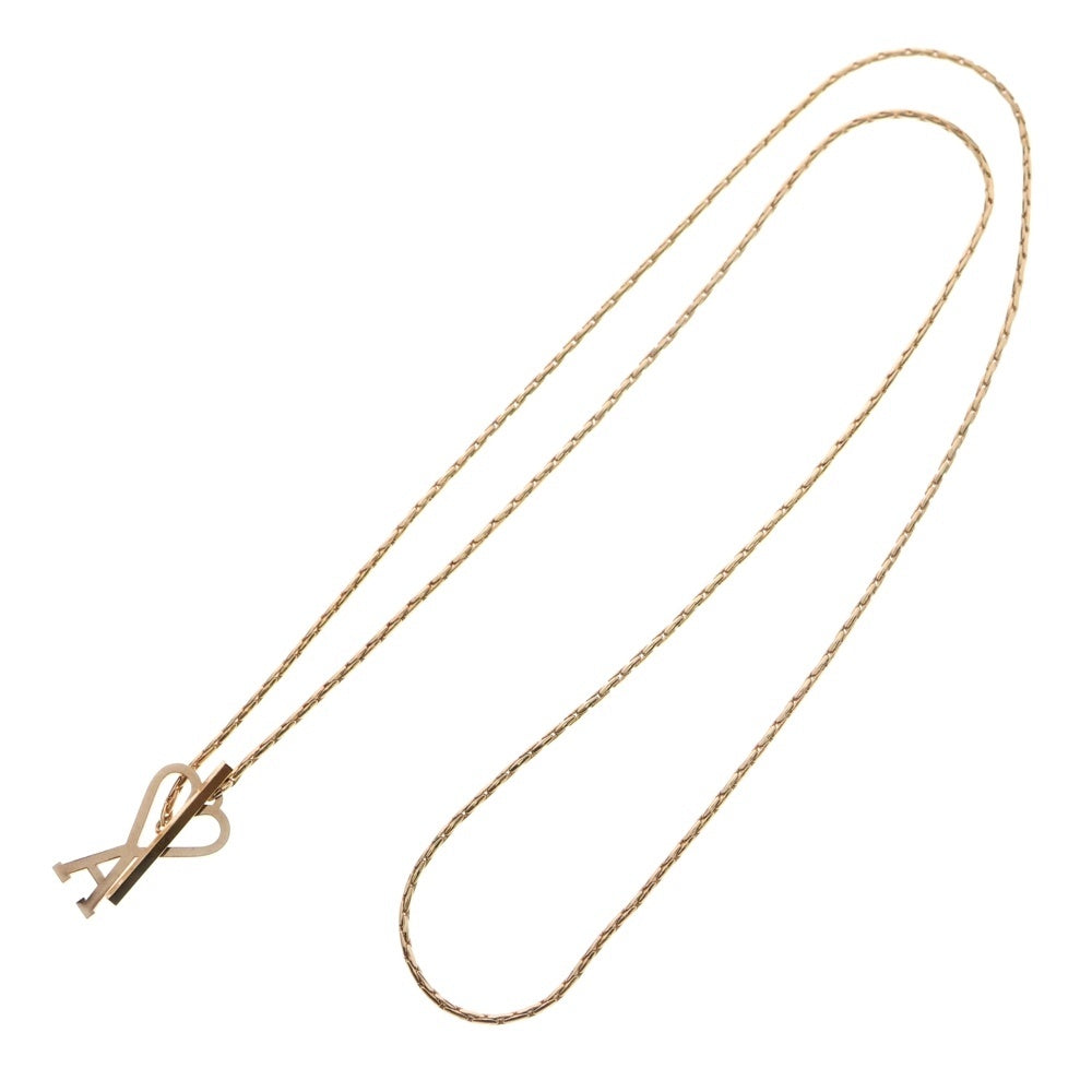 AMI Alexandre Mattiussi(アミアレクサンドルマテュッシ) AMI DE COEUR チェーンネックレス ゴールド UJW916