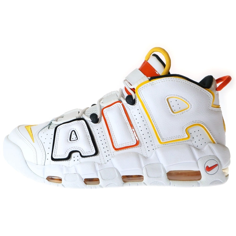 NIKE(ナイキ) AIR MORE UPTEMPO RAYGUNS DD9223-100 エア モア アップテンポ レイガンズ ハイカットスニーカー シューズ ホワイト US10/28.0cm