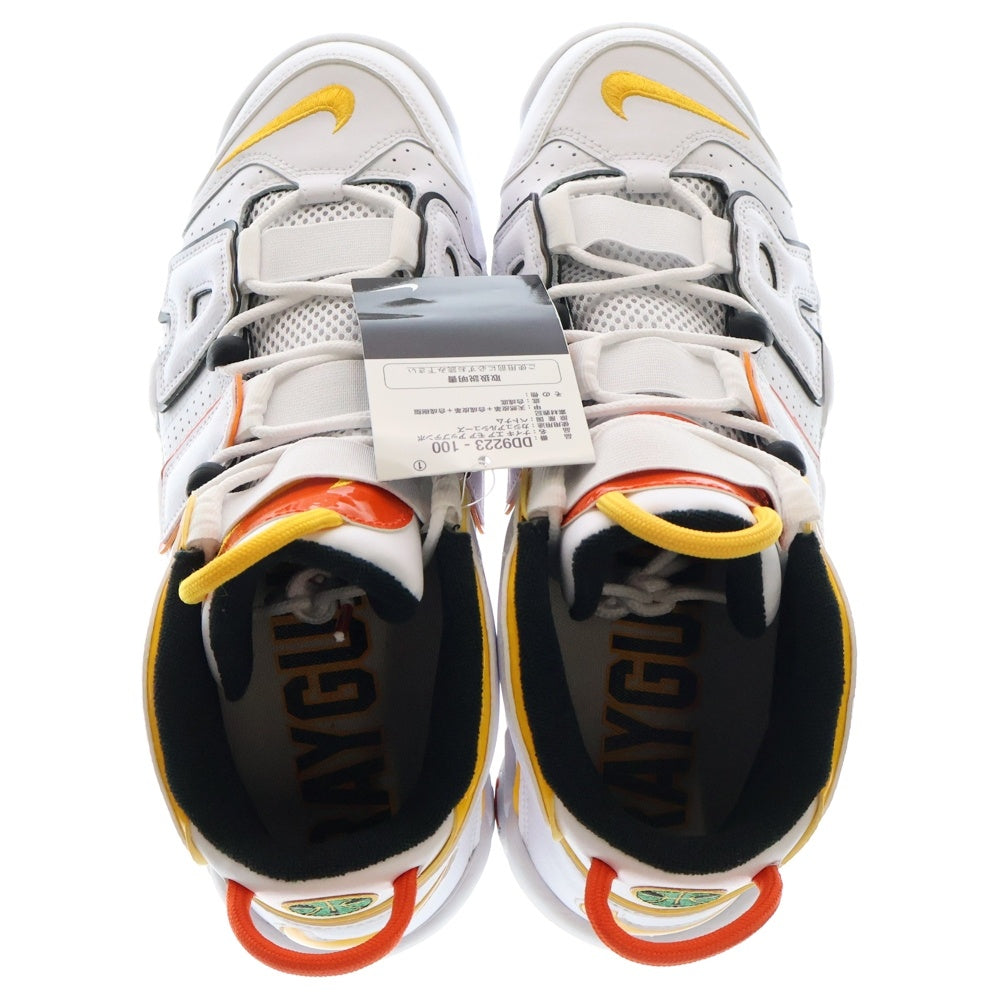 NIKE(ナイキ) AIR MORE UPTEMPO RAYGUNS DD9223-100 エア モア アップテンポ レイガンズ ハイカットスニーカー シューズ ホワイト US10/28.0cm