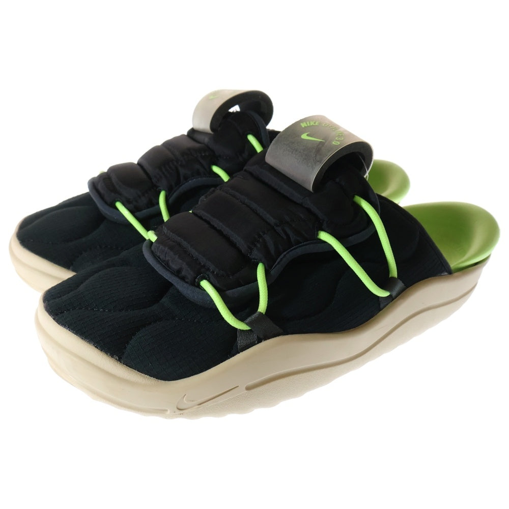 NIKE(ナイキ) OFFLINE 3.0 DJ5226-800 オフライン サンダル ミュール ブラック/イエローUS10/28cm