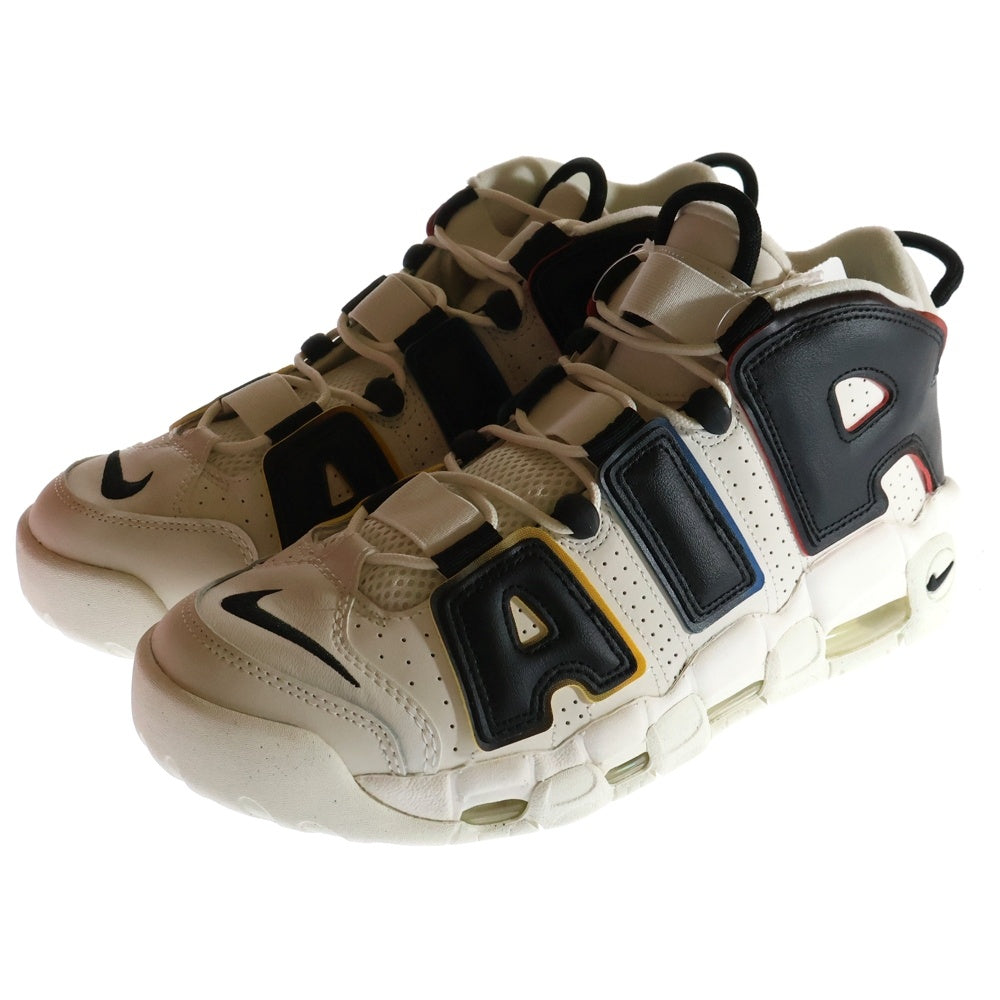 NIKE(ナイキ) AIR MORE UPTEMPO 96 Trading Cards DM1297-100 エアモアアップテンポ 96 トレーディングカード ハイカットスニーカー シューズ ホワイト US10/28cm