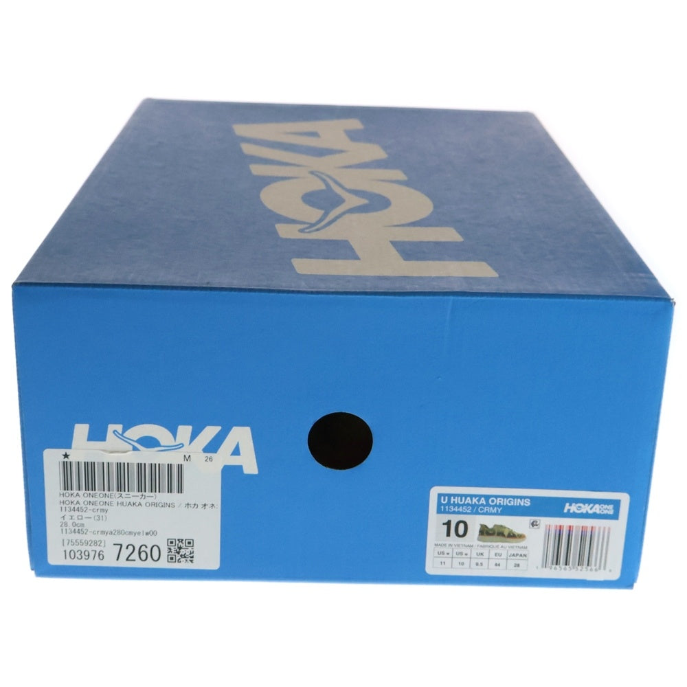 HOKA ONE ONE(ホカオネオネ) HUAKA ORIGINS 1134452 フアカ オリジンズ ローカットスニーカー ランニングシューズ イエロー/オレンジ US10/28cm