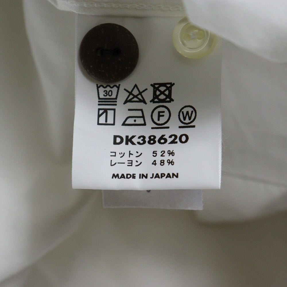 DUKE KAHANAMOKU( デュークカハナモク) ISLAND QUEEN DK38620 アイランドクイーン 半袖オープンカラーシャツ アロハシャツ ホワイト