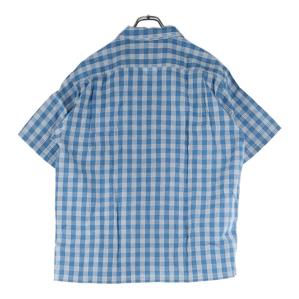 WATUMULL'S and Seilani(ワトゥムルズアンドセイラニ) PALAKA CHECK SHIRTS SS37588 パラカ半袖チェックシャツ ブルー