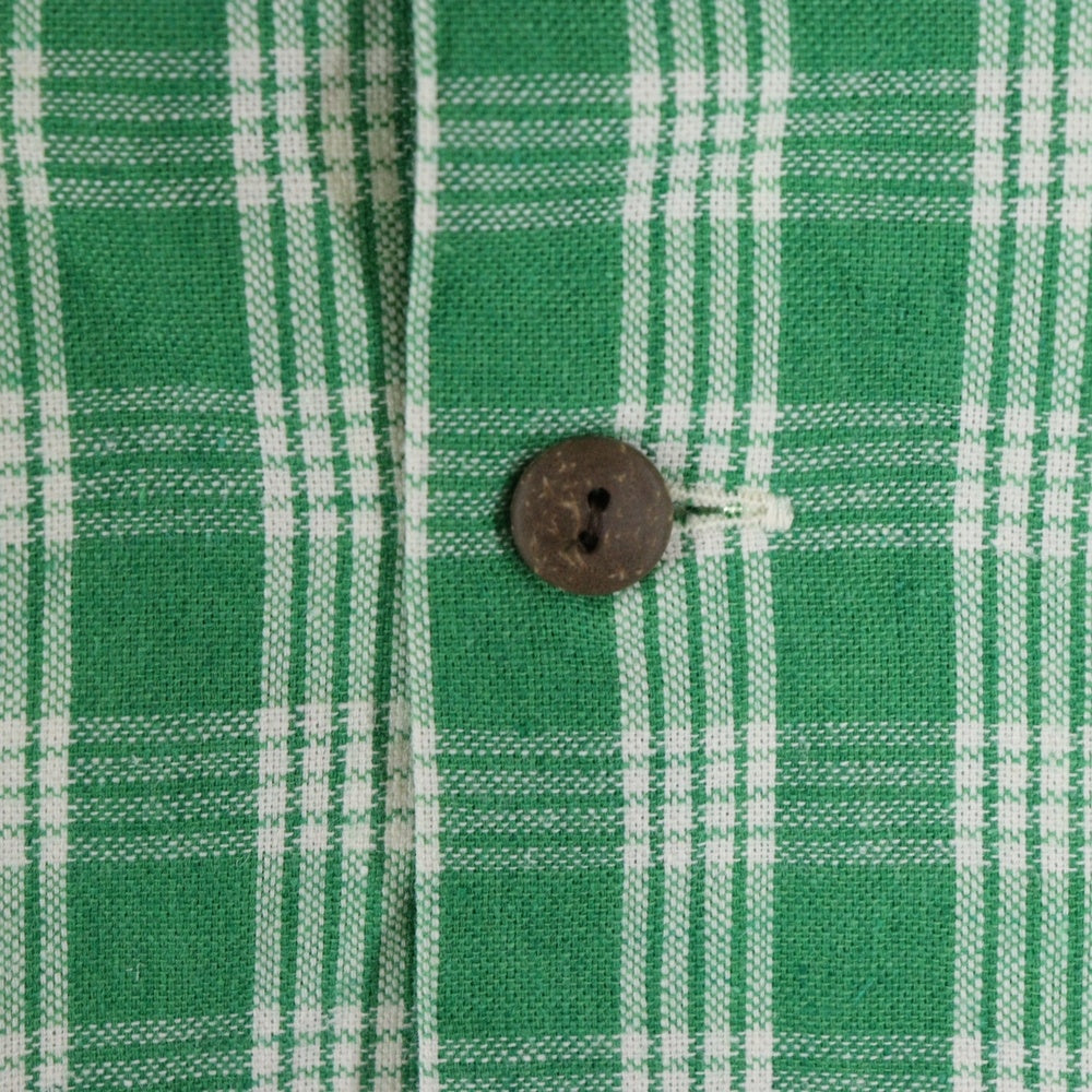 WATUMULL'S and Seilani(ワトゥムルズアンドセイラニ) PALAKA CHECK SHIRTS SS37588 パラカ半袖チェックシャツ グリーン