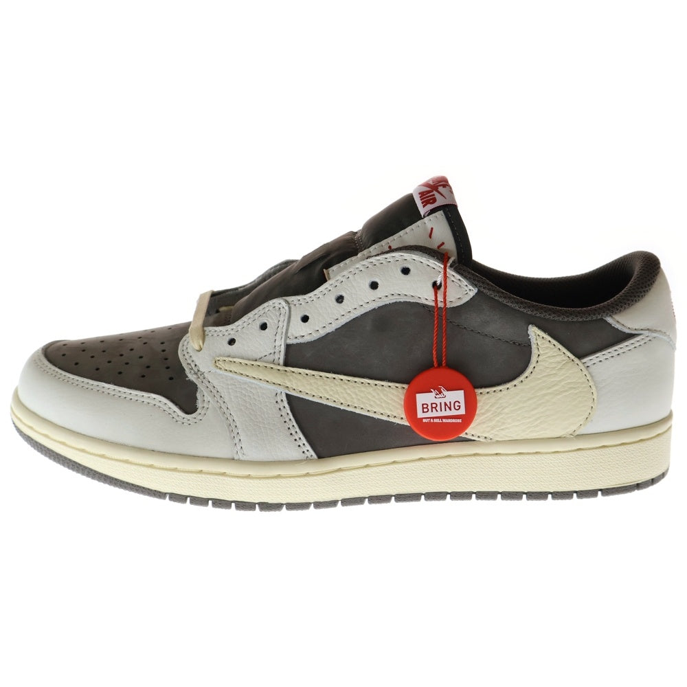 NIKE(ナイキ) ×TRAVIS SCOTT AIR JORDAN 1 LOW OG REVERSE MOCHA DM7866-162 トラヴィススコット エアジョーダン1 ローカットスニーカー シューズ US10.5/28.5cm
