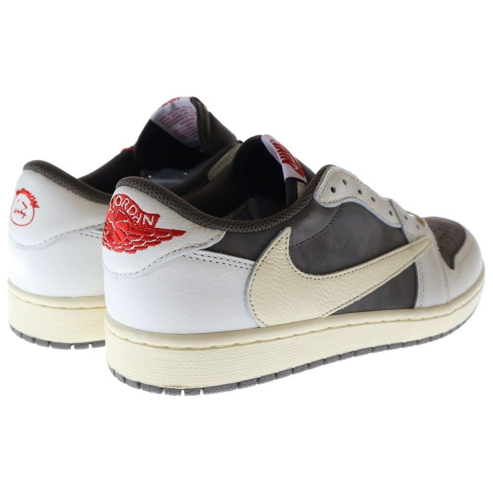 NIKE(ナイキ) ×TRAVIS SCOTT AIR JORDAN 1 LOW OG REVERSE MOCHA DM7866-162 トラヴィススコット エアジョーダン1 ローカットスニーカー シューズ US10.5/28.5cm