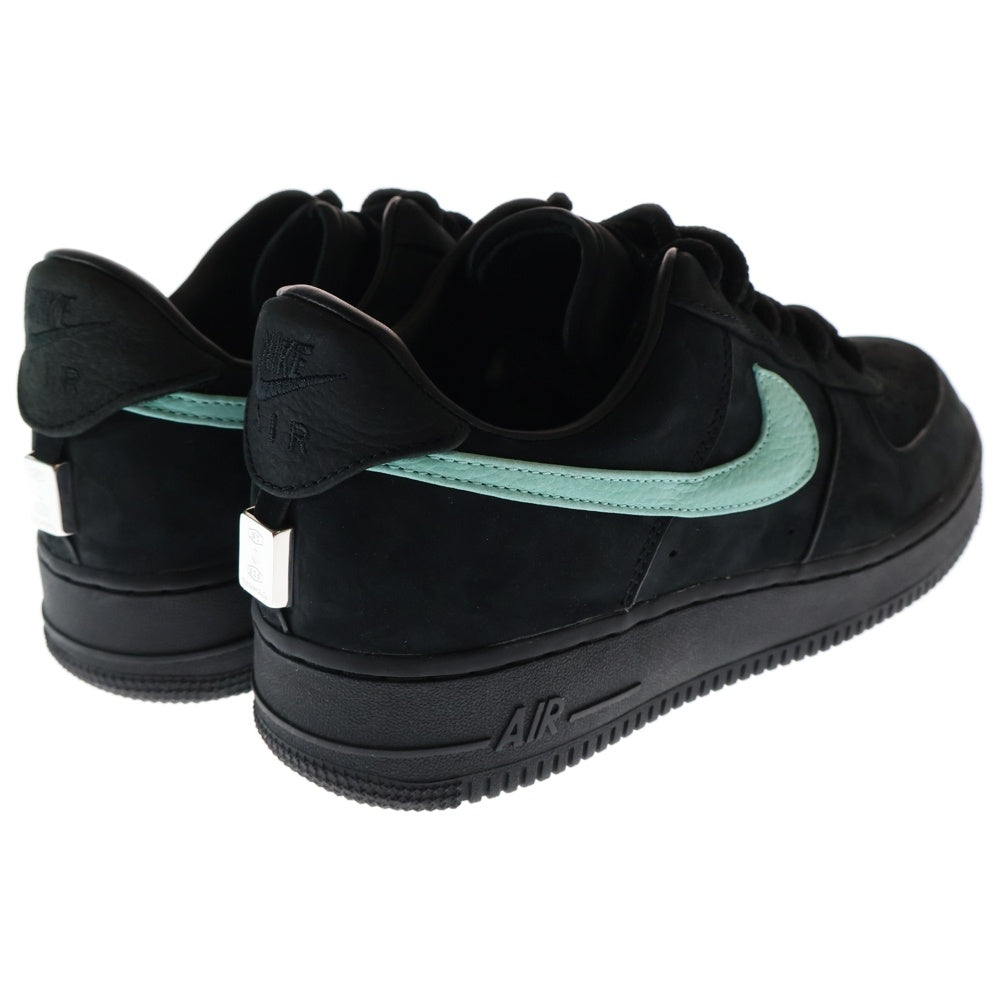 NIKE(ナイキ) ×TIFFANY&CO AIR FORCE 1 LOW 1837 BLACK DZ1382-001 ×ティファニー エアフォース1 ローカットスニーカー シューズ ブラック/ブルー US9.5/27.5cm