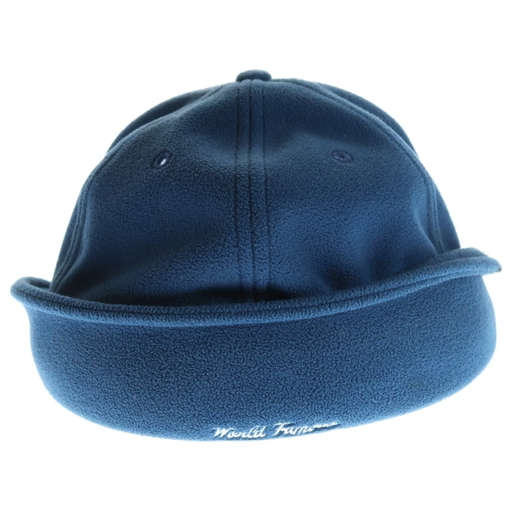 NIKE(ナイキ) 17AW ×NEW ERA Ear Flap Polartec イヤーフラップ ボックスロゴ ニューエラキャップ ポーラテック 帽子 ブルー