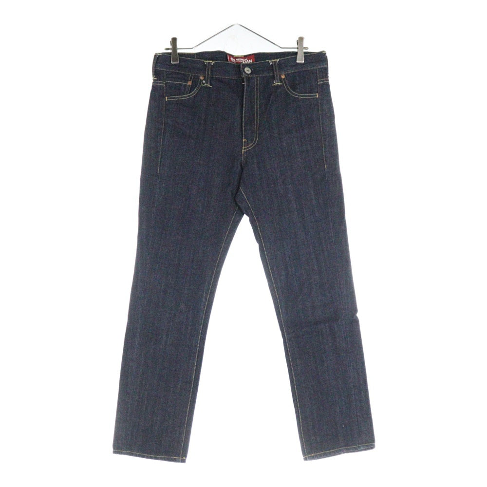 JUNYA WATANABE COMME des GARCONS(ジュンヤワタナベ コムデギャルソン) ×14AW LEVI'S リーバイス 再構築 ジッパーフライ ストレートデニムパンツ ジーンズ インディゴ WN-P202