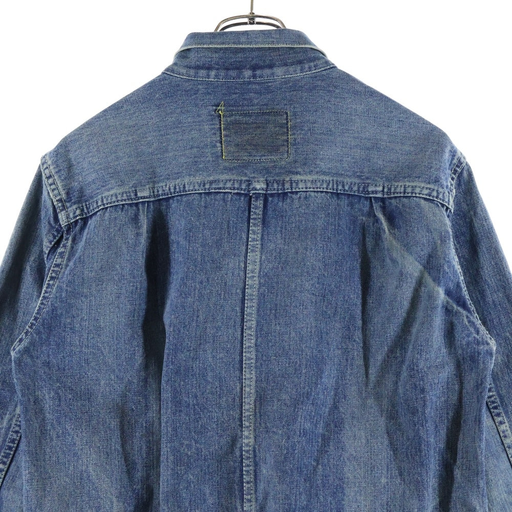 TCB JEANS(ティーシービー ジーンズ) Vintage Washed 40s Denim Jacket 大戦モデル 復刻 1st イエローステッチ デニムジャケット ジージャン ヴィンテージウォッシュ インディゴ