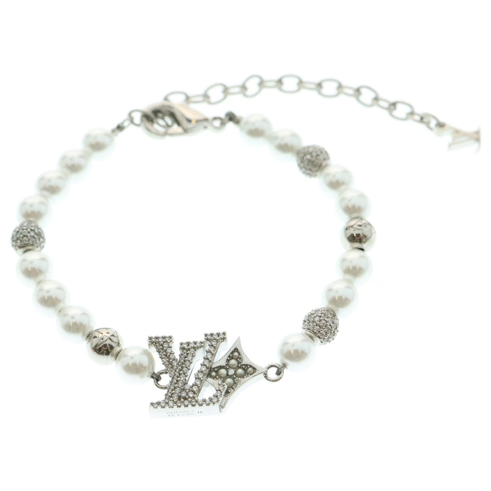 LOUIS VUITTON(ルイヴィトン) LV ダンディ パール ブレスレット シルバー M03057