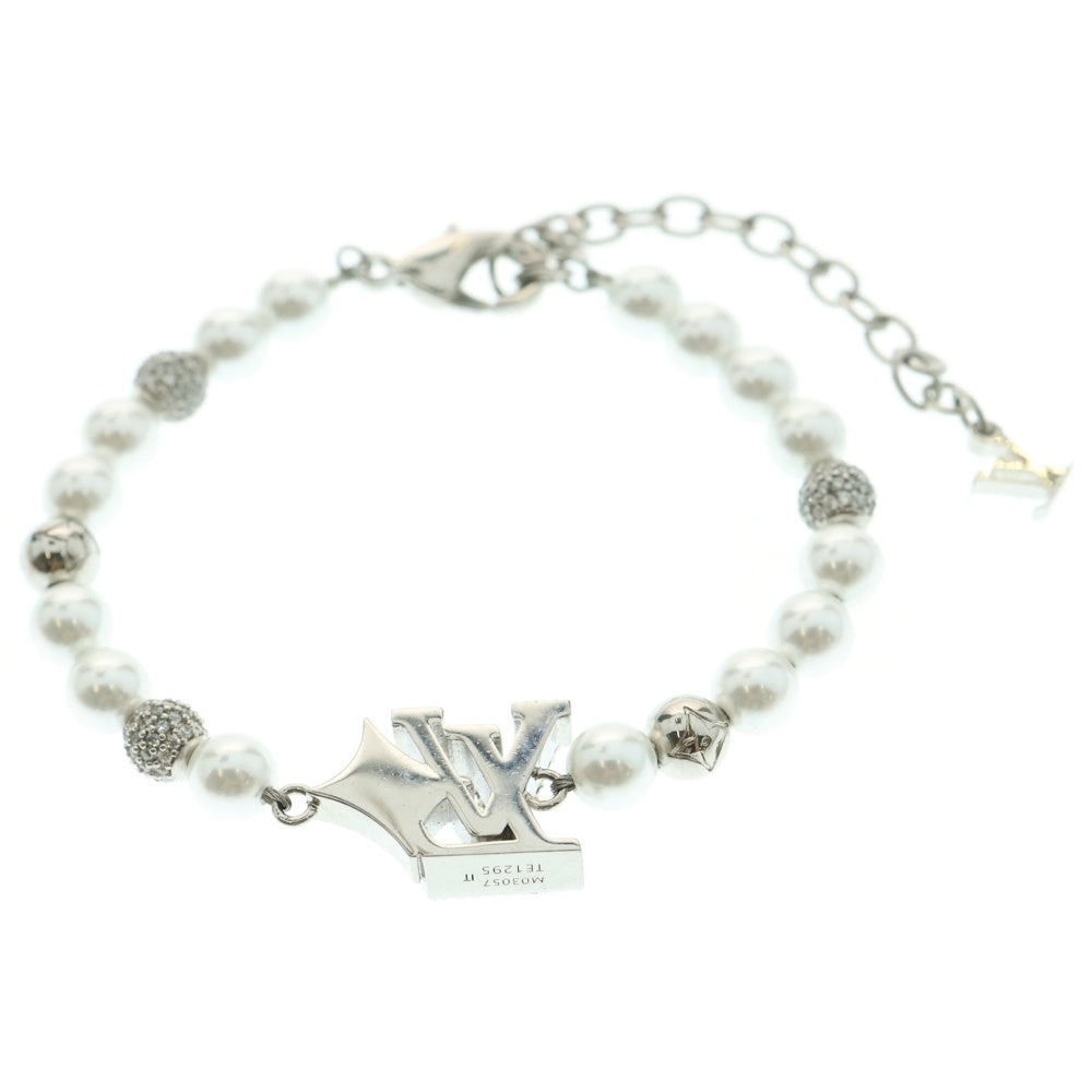 LOUIS VUITTON(ルイヴィトン) LV ダンディ パール ブレスレット シルバー M03057