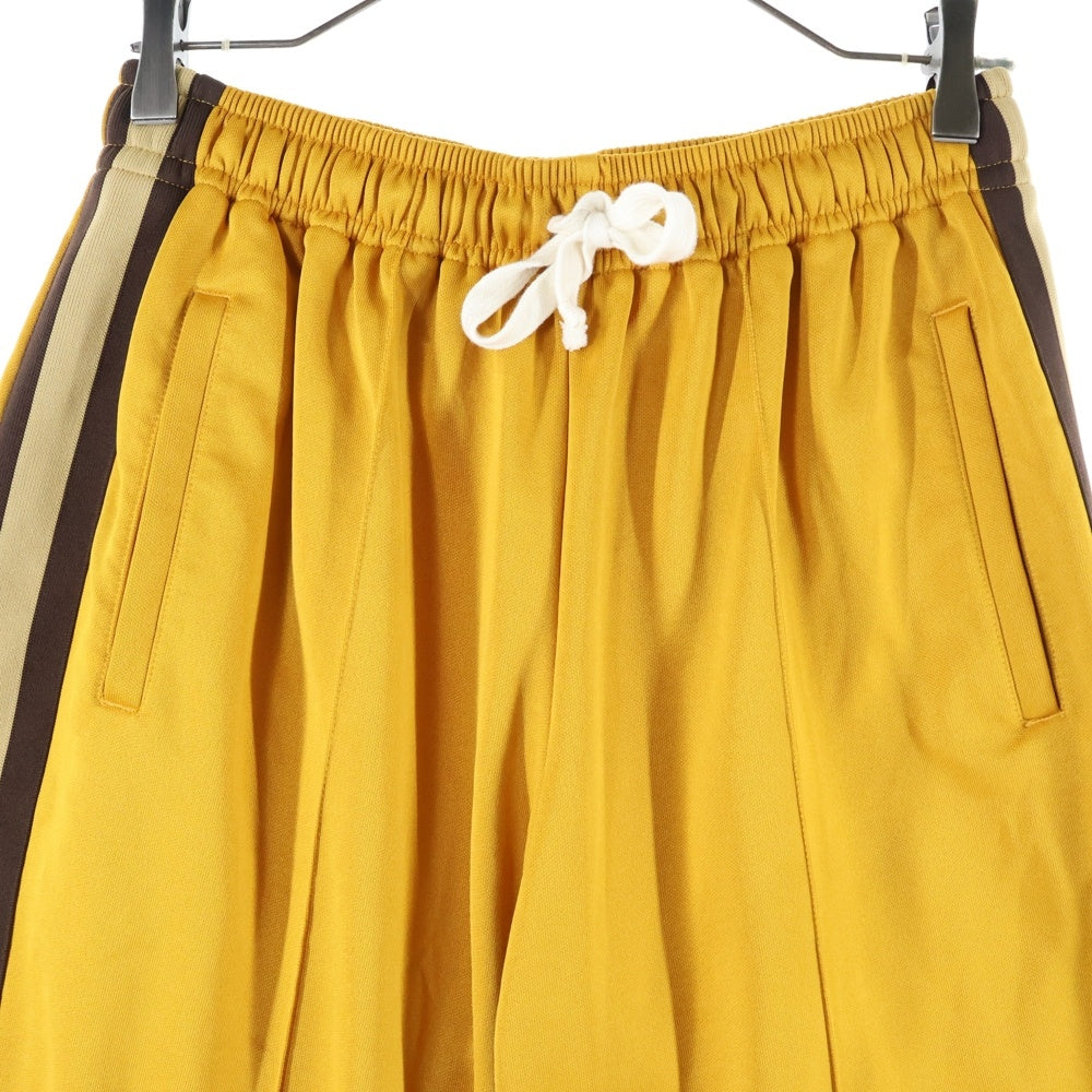 GUCCI(グッチ) Sideline Technical Jersey Jogging Pants 598716 XJBXT サイドラインテクニカル トラックパンツ イエロー