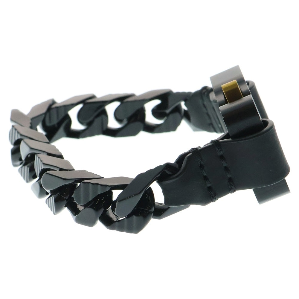 MONCLER(モンクレール) BRACELET 1017‐ALYX-9SM メタル ロゴ ブレスレット ブラック