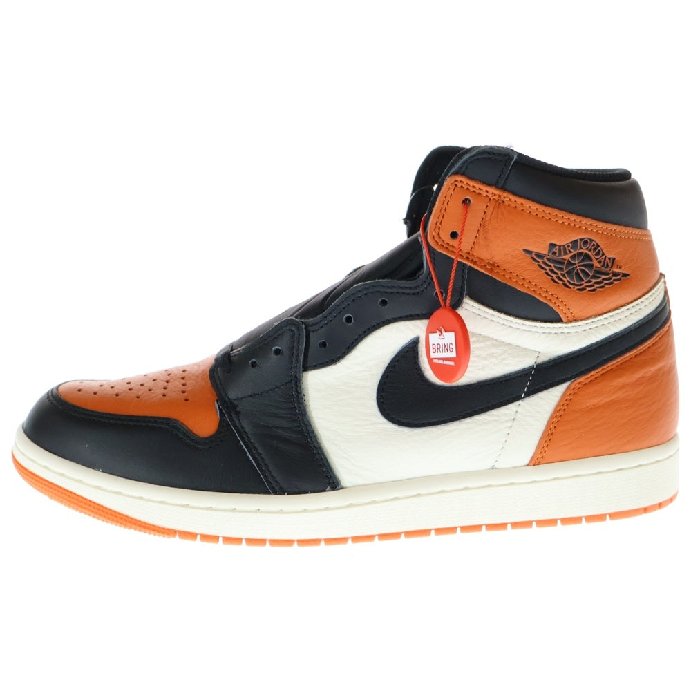 NIKE(ナイキ) AIR JORDAN 1 RETRO HIGH OG Shattered Backboard エア ジョーダン 1 レトロ シャッタードバックボード ハイカットスニーカー US10.5/28.5cm DZ5485-008