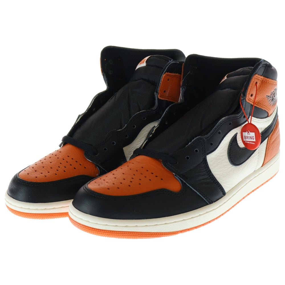 NIKE(ナイキ) AIR JORDAN 1 RETRO HIGH OG Shattered Backboard エア ジョーダン 1 レトロ シャッタードバックボード ハイカットスニーカー US10.5/28.5cm DZ5485-008