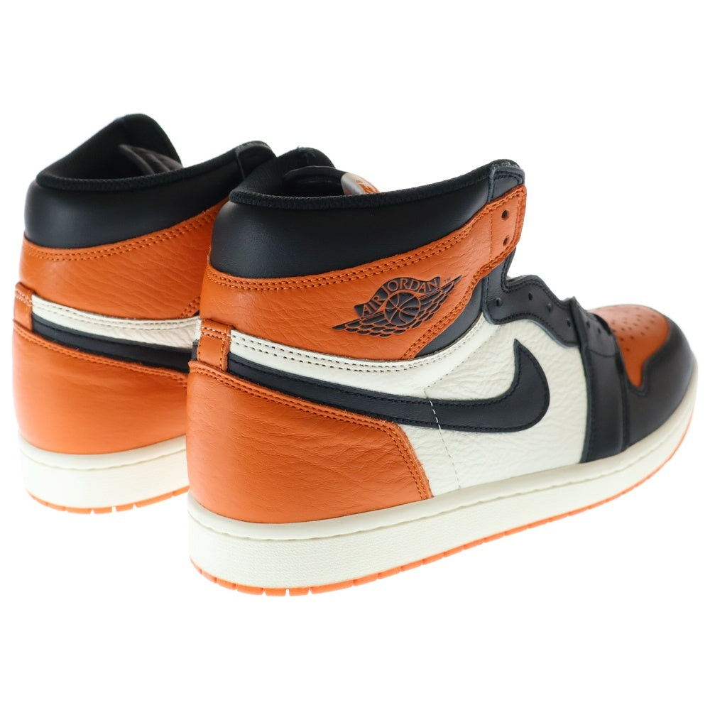 NIKE(ナイキ) AIR JORDAN 1 RETRO HIGH OG Shattered Backboard エア ジョーダン 1 レトロ シャッタードバックボード ハイカットスニーカー US10.5/28.5cm DZ5485-008