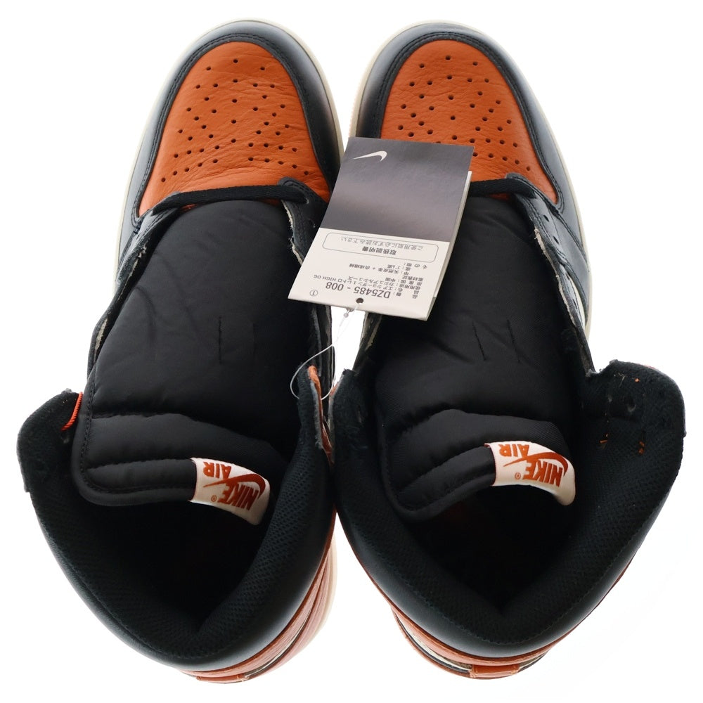 NIKE(ナイキ) AIR JORDAN 1 RETRO HIGH OG Shattered Backboard エア ジョーダン 1 レトロ シャッタードバックボード ハイカットスニーカー US10.5/28.5cm DZ5485-008