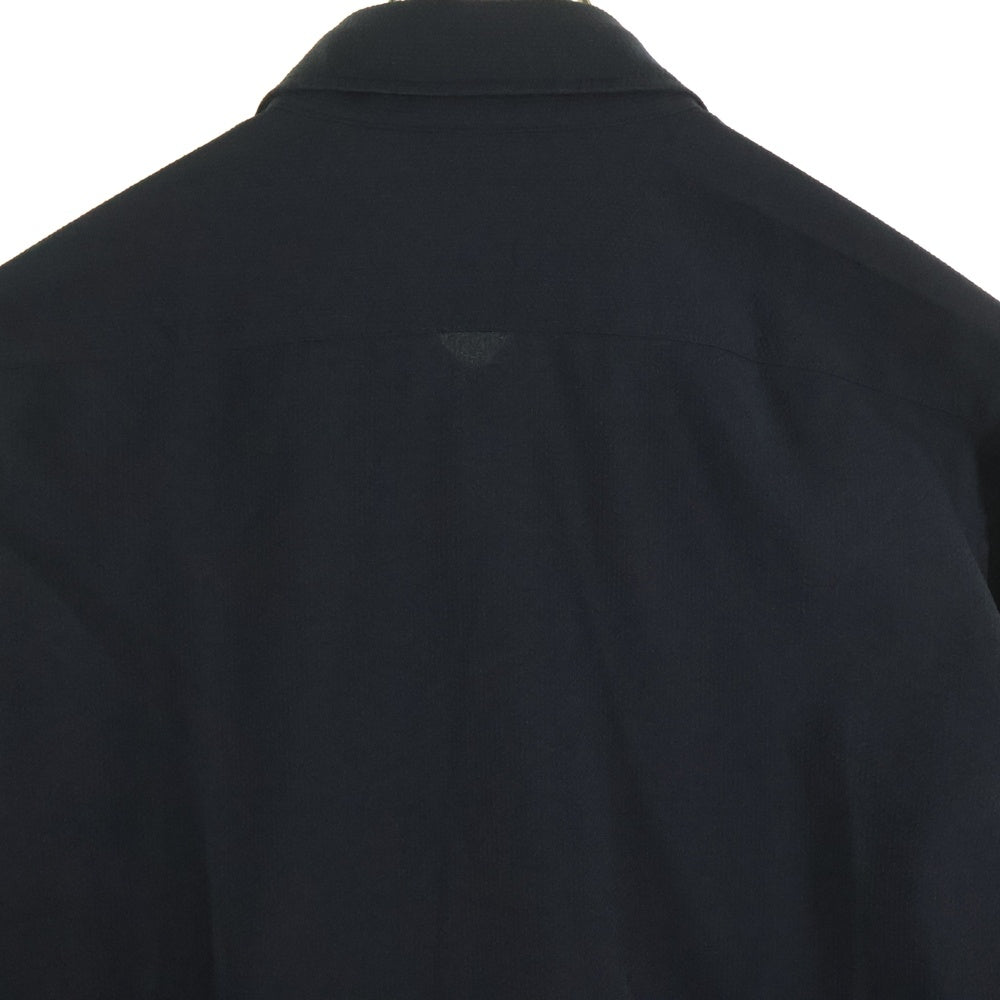 MACKINTOSH PHILOSOPHY(マッキントッシュフィロソフィー) トロッタボタンダウン長袖シャツ トリコットジャージー ネイビー H1M24-116-29
