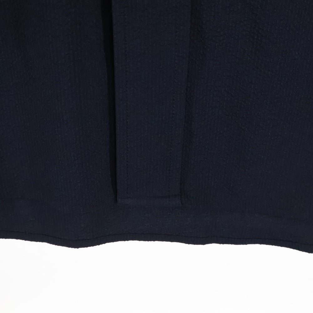 MACKINTOSH PHILOSOPHY(マッキントッシュフィロソフィー) トロッタボタンダウン長袖シャツ トリコットジャージー ネイビー H1M24-116-29