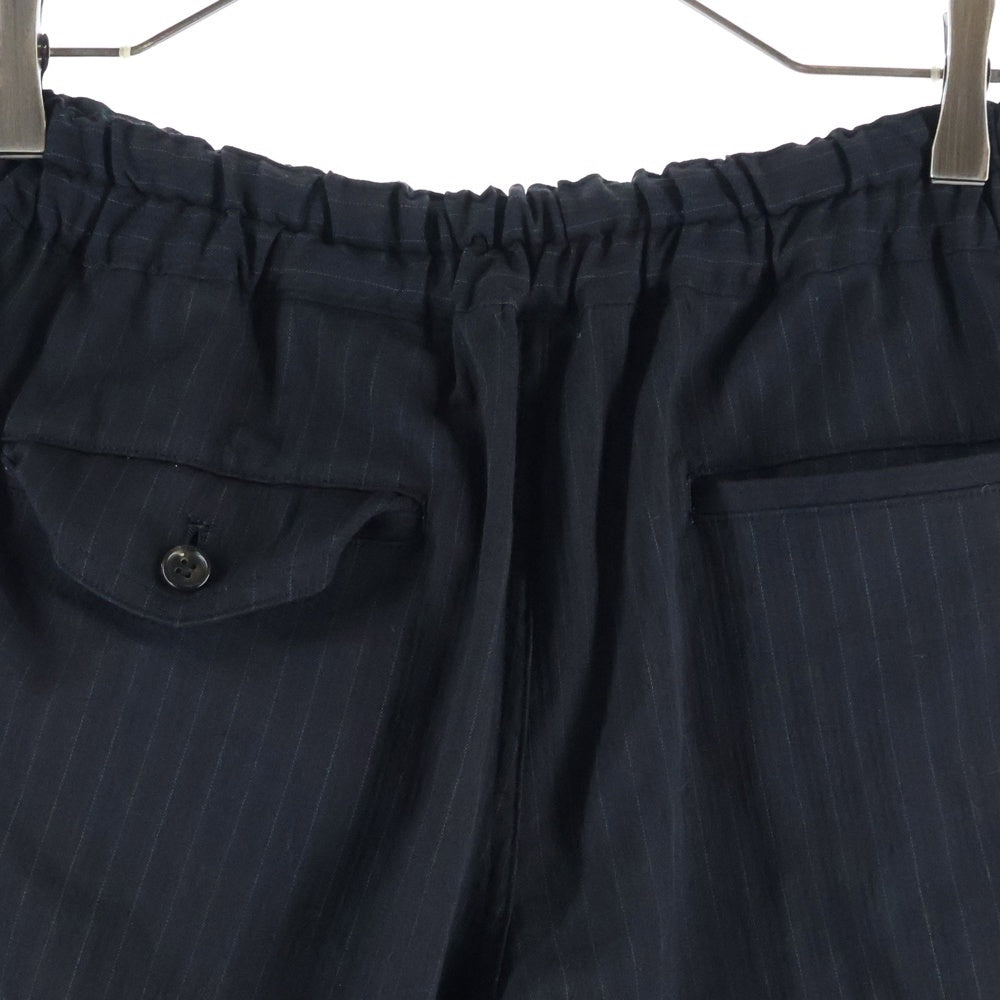 COMME des GARCONS HOMME DEUX(コムデギャルソン オムドゥ) ストライプショートパンツ ブラック DM-P030