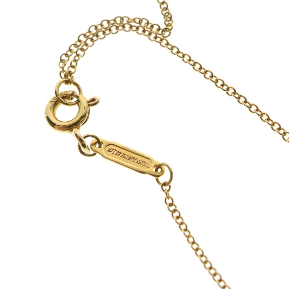 TIFFANY&Co(ティファニー) Tスマイル Tモチーフ ネックレス K18 YG ゴールド