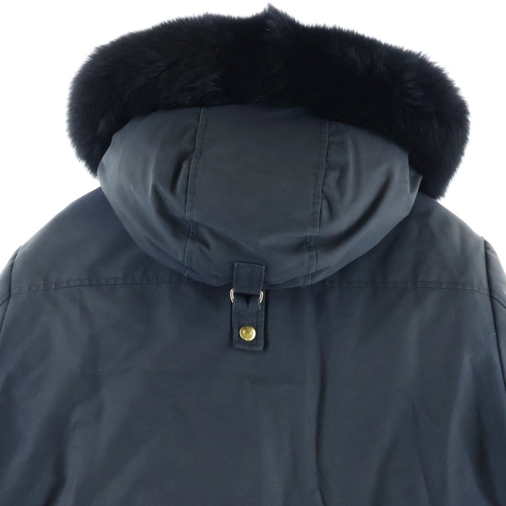 MOOSE KNUCKLES(ムースナックルズ) スターリング パーカーコート フード付きダウンジャケット ブラック M-69836