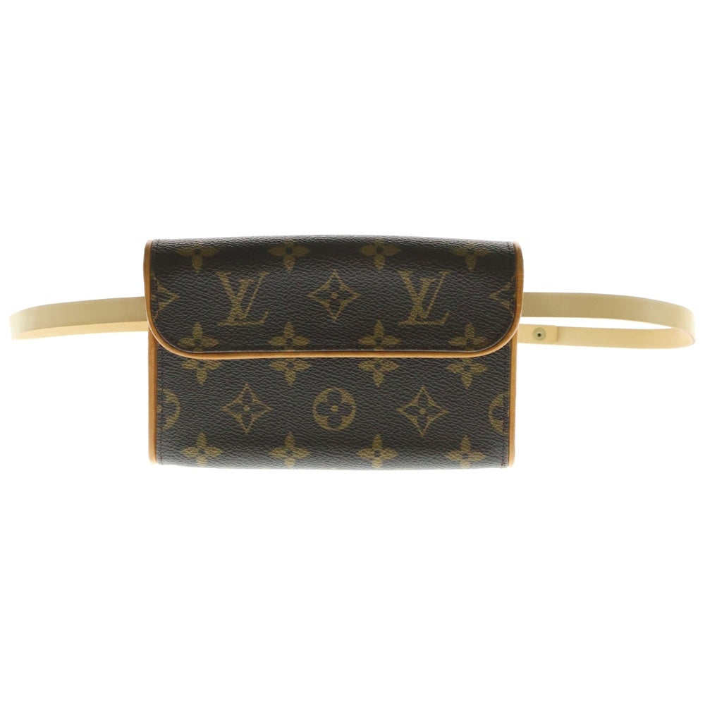 LOUIS VUITTON(ルイヴィトン) ポシェットフロランティーヌ モノグラム ウエストバッグ ブラウン M51855