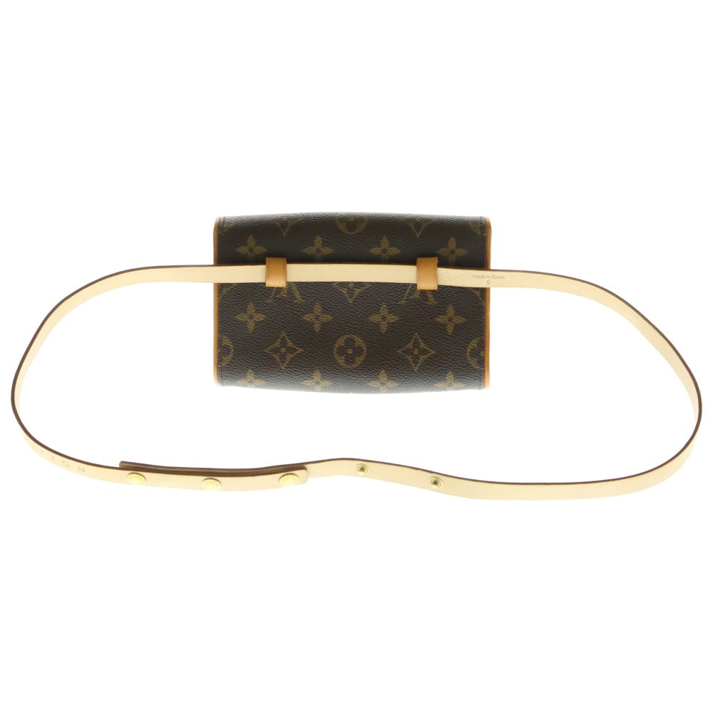 LOUIS VUITTON(ルイヴィトン) ポシェットフロランティーヌ モノグラム ウエストバッグ ブラウン M51855