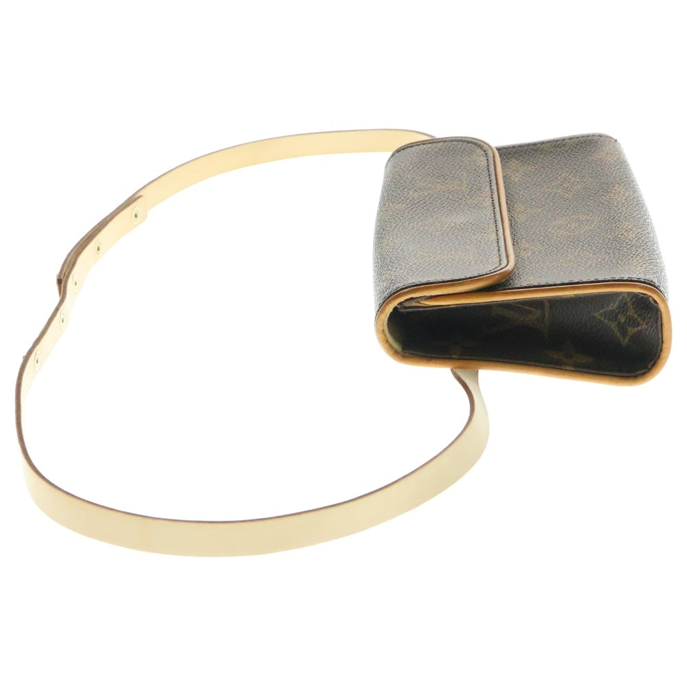 LOUIS VUITTON(ルイヴィトン) ポシェットフロランティーヌ モノグラム ウエストバッグ ブラウン M51855