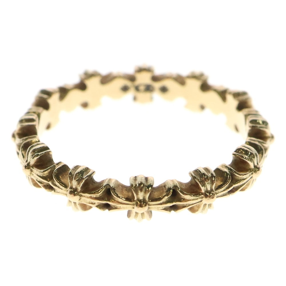 CHROME HEARTS(クロムハーツ) 22K TINY E CH PLS BAND タイニーECHプラスバンド リング ゴールド