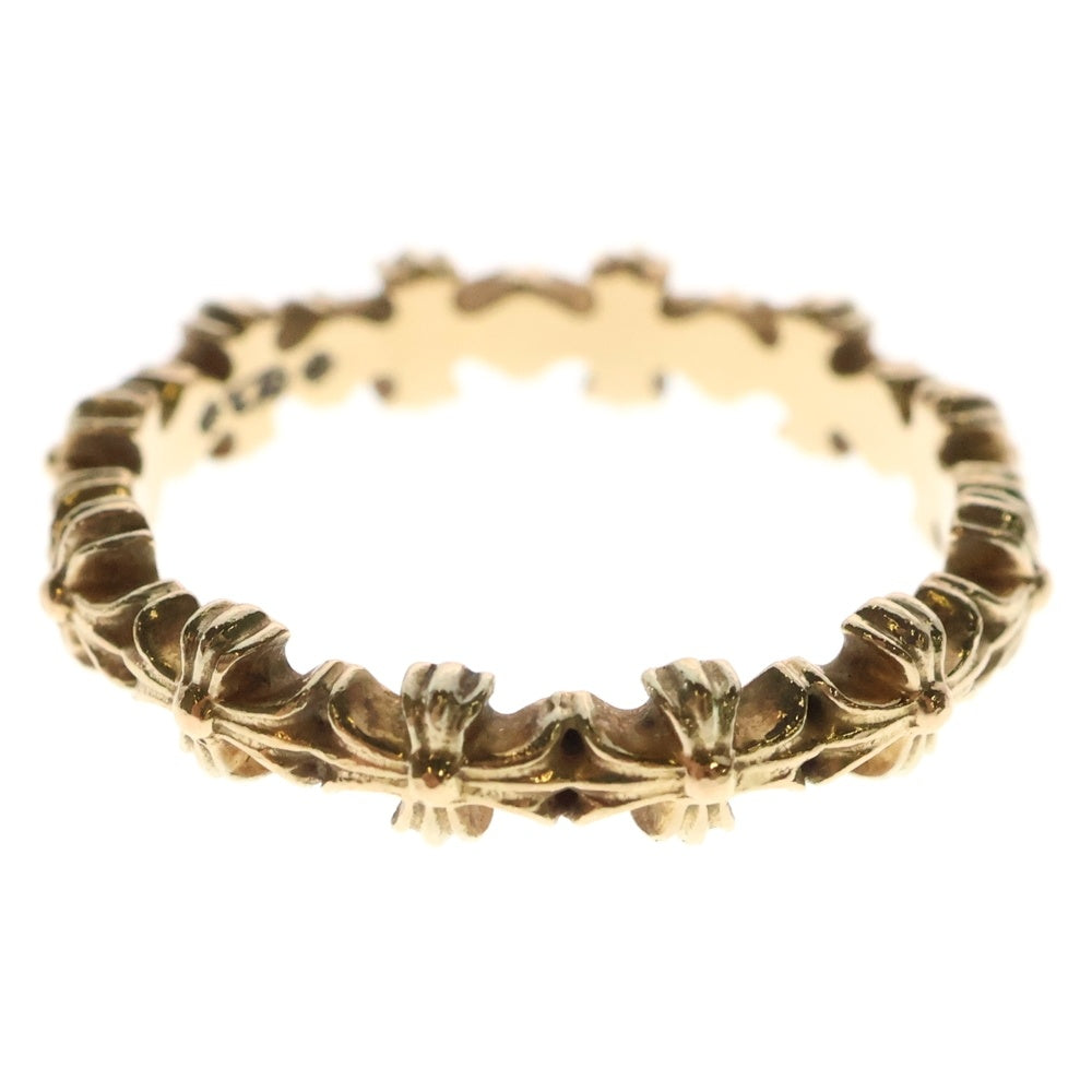 CHROME HEARTS(クロムハーツ) 22K TINY E CH PLS BAND タイニーECHプラスバンド リング ゴールド