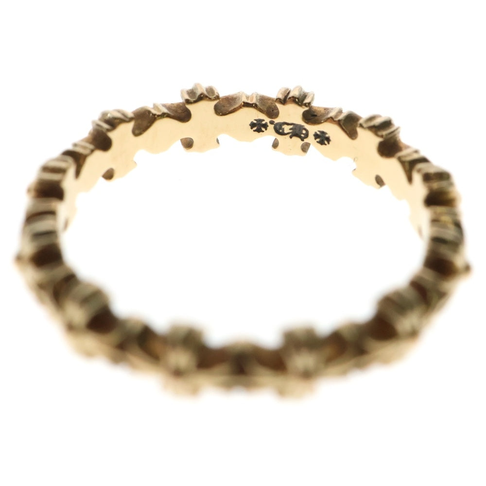 CHROME HEARTS(クロムハーツ) 22K TINY E CH PLS BAND タイニーECHプラスバンド リング ゴールド