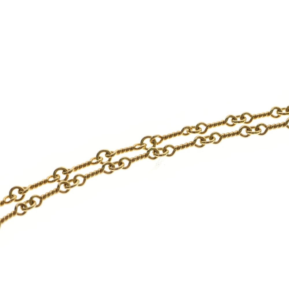 CHROME HEARTS(クロムハーツ) 22K NECKCHAIN T20 ツイストチェーンネックレス 20inch ゴールド BCA015