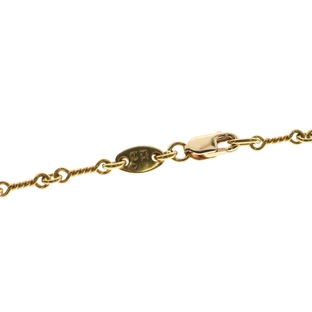 CHROME HEARTS(クロムハーツ) 22K NECKCHAIN T20 ツイストチェーンネックレス 20inch ゴールド BCA015