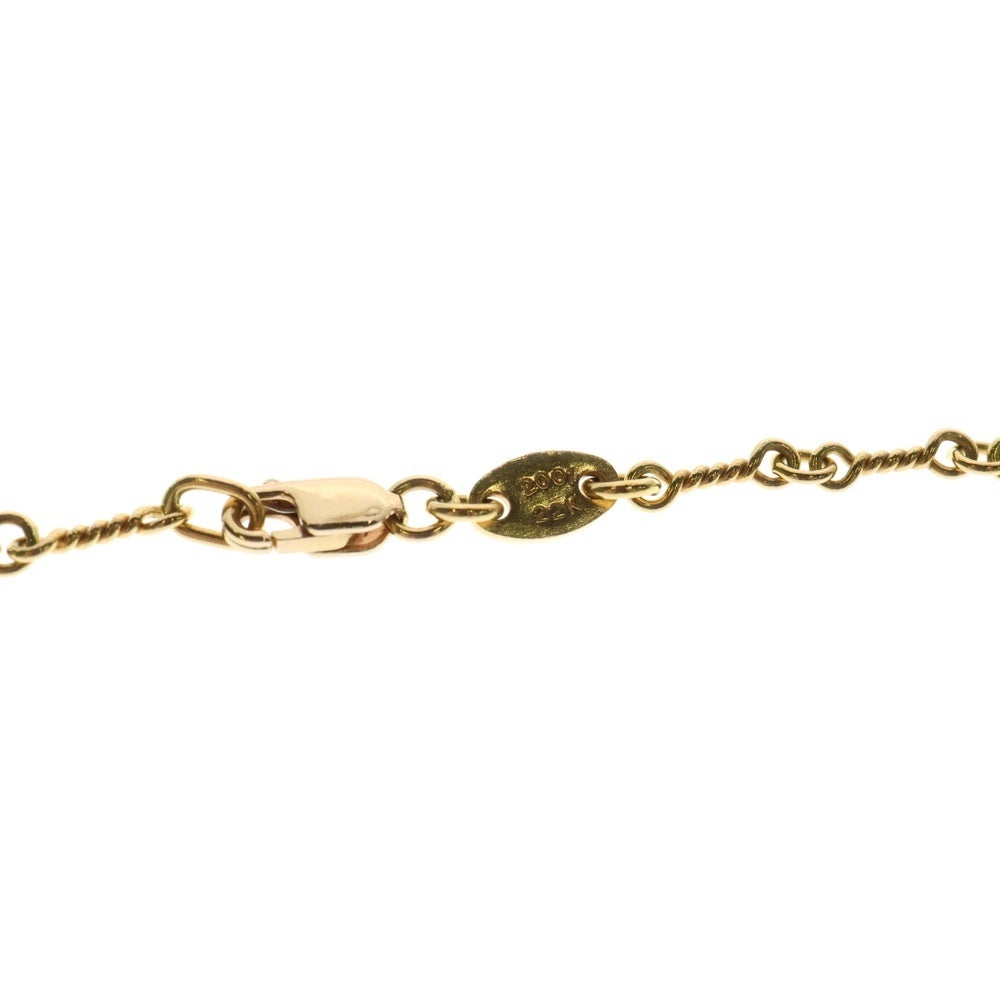 CHROME HEARTS(クロムハーツ) 22K NECKCHAIN T20 ツイストチェーンネックレス 20inch ゴールド BCA015